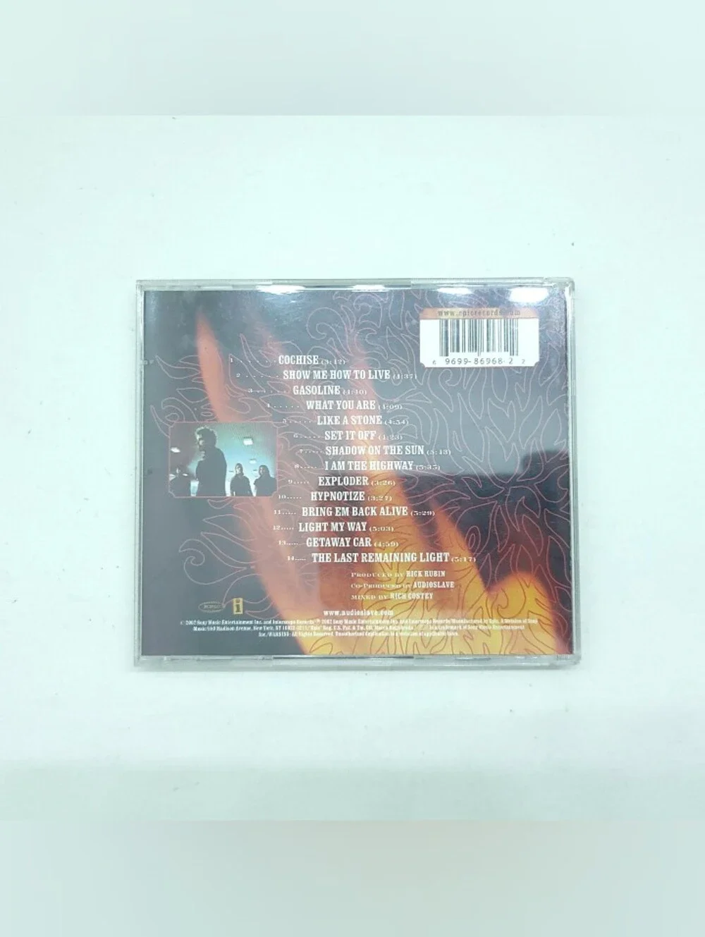 Audioslave CD 2002 Album - Chris Cornell Rage Against The Machine Self Titled